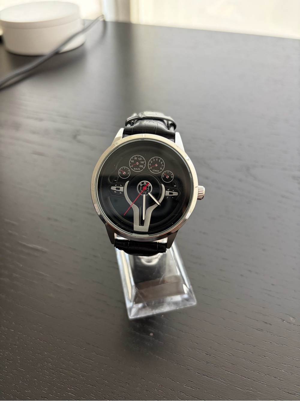 Brand BMW Dashboard  Watch with Black Strap